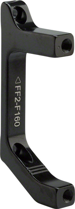 TRP FF2 Disc Brake Adapter - Front, Flat Mount Fork to Post Mount Caliper, For 160 mm Rotors MPN: ABAD000192 Disc Brake Adaptor TRP Brake Adaptors