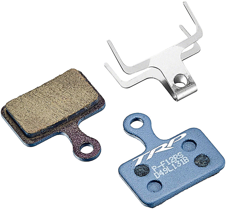 TRP P-F12RS Disc Brake Pads - Performance Resin Compound, For TRP Flat Mount 2-Piston Disc Brakes