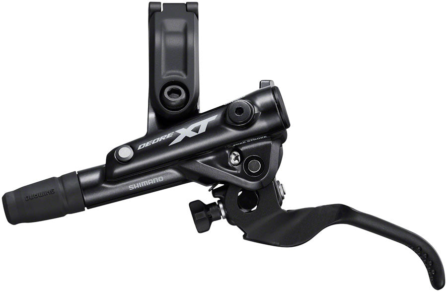 Shimano Deore XT BL-M8100/BR-M8100 Disc Brake and Lever - Rear, Hydraulic, Post Mount, 2-Piston, Black - (No Retail Packaging) - Disc Brake & Lever - Deore XT M8100 Disc Brake