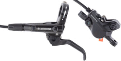 Shimano BR-MT500 Disc Brake and BL-MT501 Lever - Front, Hydraulic, 2-Piston, Post Mount, Black MPN: EMT5012JLFPRA100 UPC: 192790875279 Disc Brake & Lever BR-MT500/BL-MT501 Disc Brake and Lever Set