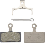 Shimano G05S-RX Disc Brake Pad and Spring - Resin Compound, Stainless Steel Back Plate, One Pair MPN: EBPG05SRXA UPC: 192790327358 Disc Brake Pad G05S-RX Disc Brake Pads