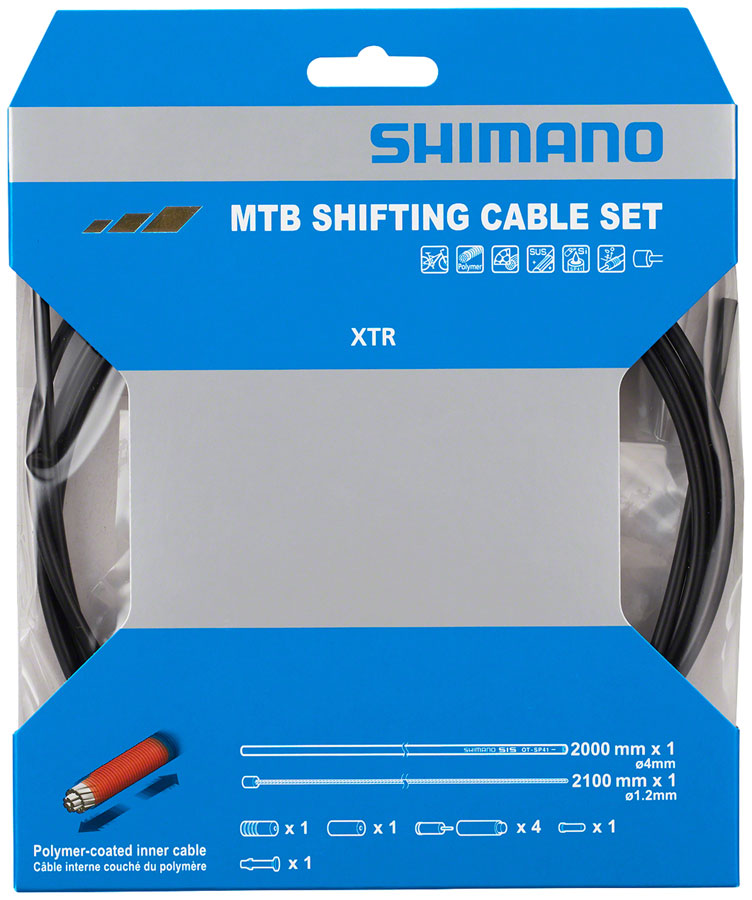 Shimano MTB Polymer Shift Cable Set - Rear Derailleur Cable