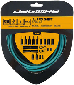 Jagwire Pro Shift Kit Road/Mountain SRAM/Shimano, Celeste MPN: PCK508 Derailleur Cable & Housing Set Pro Shift Kit