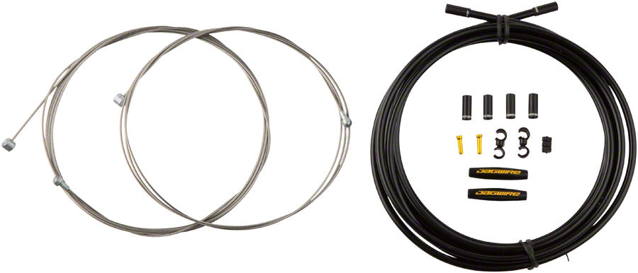 Jagwire Universal Sport Brake Cable Kit, Black - Brake Cable & Housing Set - Universal Sport Brake Kit