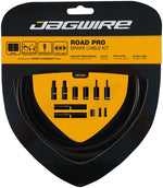 Jagwire Pro Brake Cable Kit Road SRAM/Shimano, Stealth Black MPN: PCK209 Brake Cable & Housing Set Pro Polished Road Brake Kit