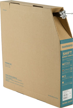 Shimano OPTISLICK Shift Cable - 1.2 x 2100mm, Filebox of 50 MPN: ISMSLINNERBOX01 UPC: 192790326306 OPTISLICK Shift Cable