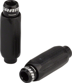 SRAM Compact 4.0mm Alloy Barrel Shift Cable Adjusters, Black, Pair MPN: 00.7915.052.030 UPC: 710845698040 Other Cable & Housing Parts Barrel Adjusters