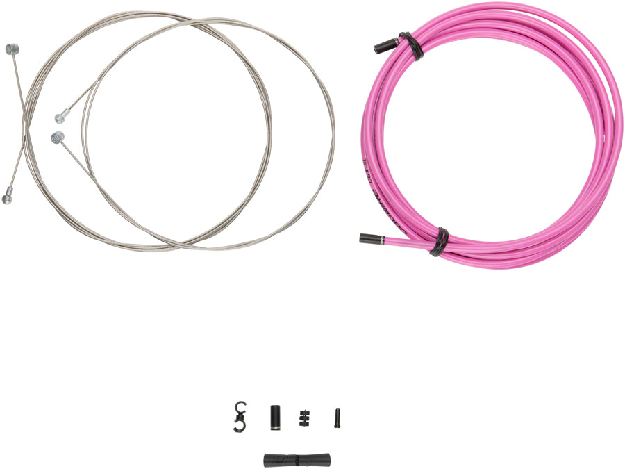 Jagwire Universal Sport Brake Cable Kit, Pink MPN: UCK422 Brake Cable & Housing Set Universal Sport Brake Kit