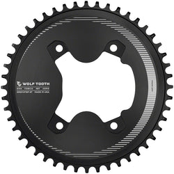 Wolf Tooth Aero 110 Asymmetric BCD Chainring - 48t, 110 Asymmetric BCD, 4-Bolt, Drop-Stop ST, For Shimano GRX 800 MPN: 110GR4-R-S-00F-48A UPC: 810006809169 Chainring 110 Asymmetrical BCD Aero Chainrings for 12-Speed Shimano GRX 800 Series