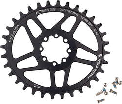 Wolf Tooth Elliptical Direct Mount Chainring - 32t, SRAM Direct Mount, Drop-Stop B, For SRAM 8-Bolt Cranksets, 0mm MPN: SDM8-V-B-00F-32 UPC: 810006808971 Direct Mount Chainrings SRAM Elliptical 8-Bolt Direct Mount Chainrings