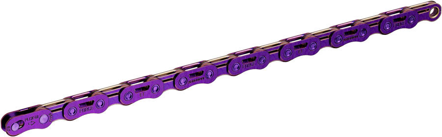 SRAM Force Flattop Chain - 12/13-Speed, 126 Links, PowerLock Connector, Purple, E1 - Chains - Force Flattop 12/13-Speed Chain E1