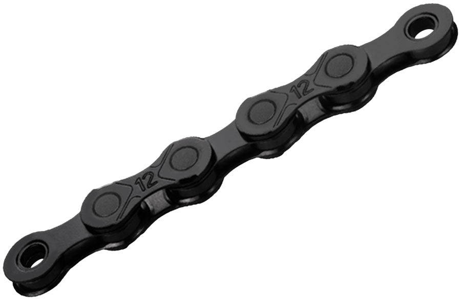 KMC DLC 12 Waxed Chain - 12-Speed, 126 Links, Black