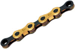 KMC X12 Waxed Chain - 12-Speed, 126 Links, Ti Gold/Black MPN: CN12198 UPC: 766759712198 Chains KMC Wax X12 Chain