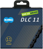KMC DLC 11 Waxed Chain - 11-Speed, 118 Links, Black - Chains - KMC Wax DLC 11 Chain