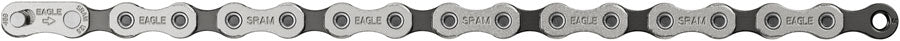 SRAM S200 Eagle Chain - 12-Speed, 126 Links, Silver/Black MPN: 00.2518.075.012 UPC: 710845928093 Chains S200 Eagle Chain