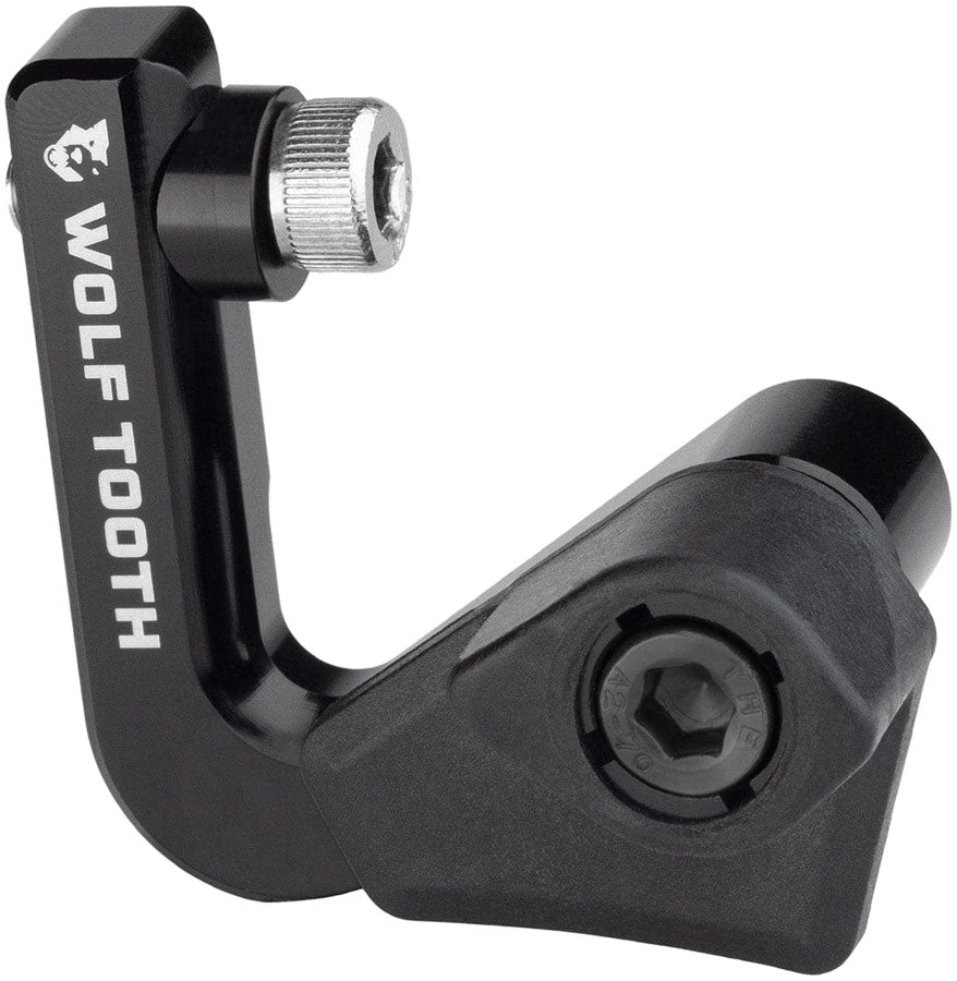 Wolf Tooth LoneWolf Aero Chainguide - 50t-60t, Braze-On, High-Sweep, For 1x Drivetrains Only, Black MPN: LONEWOLF-BRAZE-H UPC: 810006808698 Chain Retention System LoneWolf Aero Chainguide