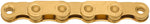 KMC X-Flat Waxed Chain - 12/13-Speed, 126 Links, Compatible with SRAM T-Type and AXS Systems, Ti Gold MPN: CN12051 UPC: 766759712051 Chains X-Flat Waxed Chain
