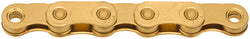 KMC X-Flat Waxed Chain - 12/13-Speed, 126 Links, Compatible with SRAM T-Type and AXS Systems, Ti Gold MPN: CN12051 UPC: 766759712051 Chains X-Flat Waxed Chain