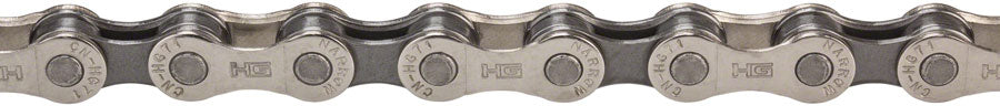 Shimano CN-HG71 Chain - 6, 7, 8-Speed, 116 Links, Silver/Gray MPN: ECNHG71T116Q UPC: 689228749344 Chains Acera CN-HG71 Chain