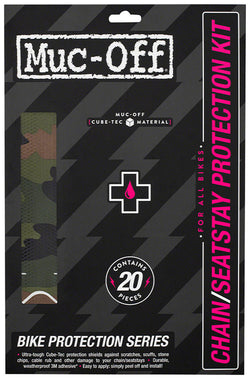 Muc-Off Chainstay/Seatstay Protection Kit - 20-Piece Kit, Camo - Chainstay/Frame Protection - Chainstay/Seatstay Protection Kit