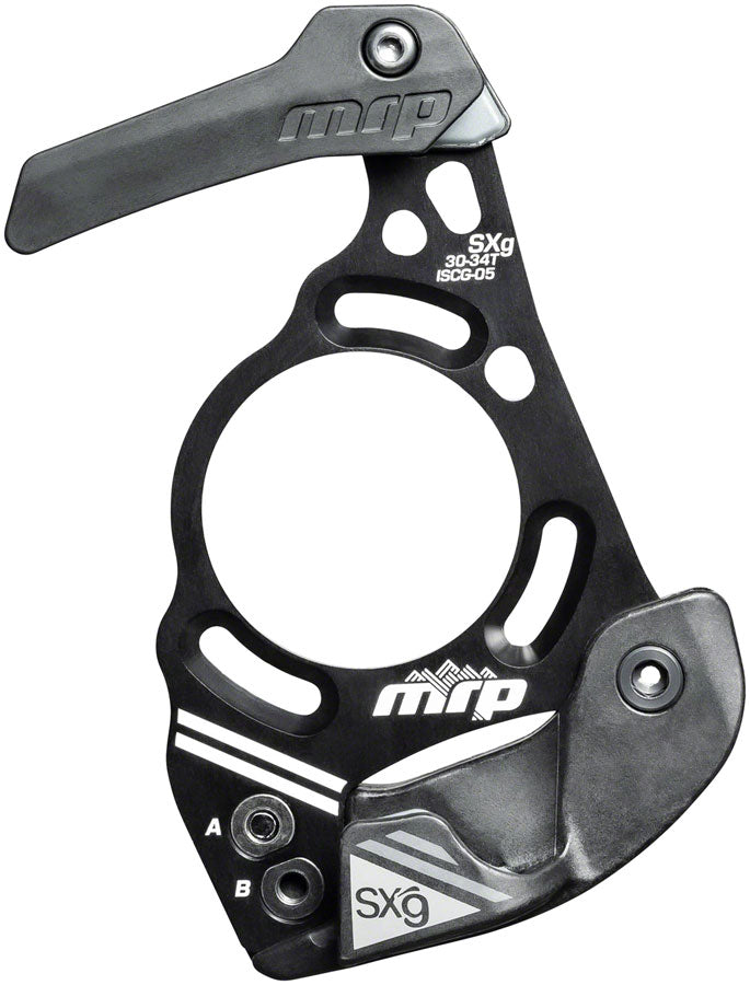 MRP SXg SL Chain Guide - 34-38T, ISCG-05, Black MPN: MR-25-1-120 UPC: 702430186377 Chain Retention System SXg SL Alloy