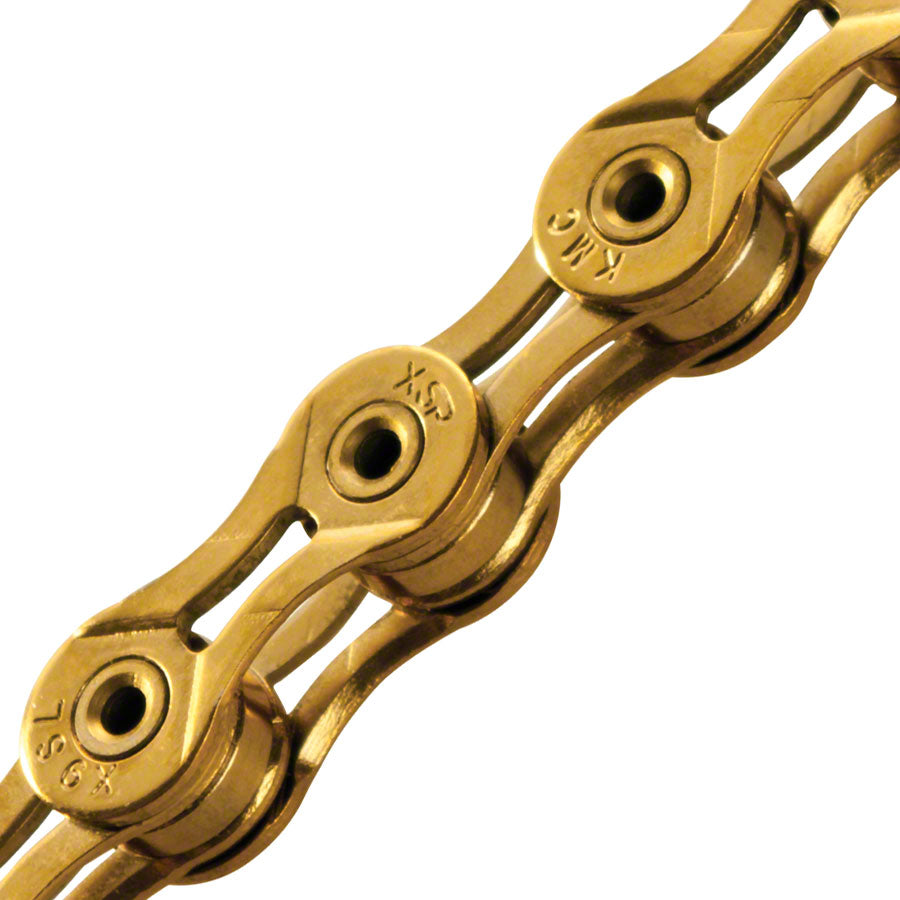 KMC X9SL Chain: 9 Speed 116 Links Ti Nitride Gold