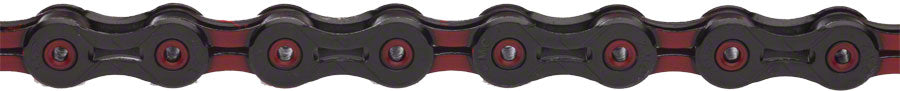 KMC X10SL Chain: 10 speed 116 Links DLC Black/Red