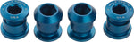 Wolf Tooth 1x Chainring Bolt Set - 6mm, Dual Hex Fittings, Set/4, Blue MPN: 4CBCN06BLU UPC: 812719020411 Chainring Bolt 1x Chainring Bolt Sets