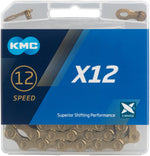 KMC X12 Chain - 12-Speed, 126 Links, Gold MPN: CN12303 UPC: 766759712303 Chains X12 Chain