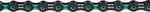 KMC DLC 11 Chain - 11-Speed, 118 Links, Black/Celeste MPN: CN11429 UPC: 766759711429 Chains DLC 11 Chain