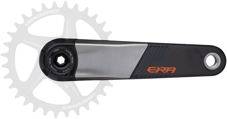 RaceFace ERA Crankset - 165mm, Direct Mount, 136mm Spindle with CINCH Interface, Carbon, Orange - Crankset - Era Crankset