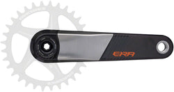 RaceFace ERA Crankset - 165mm, Direct Mount, 136mm Spindle with CINCH Interface, Carbon, Orange - Crankset - Era Crankset