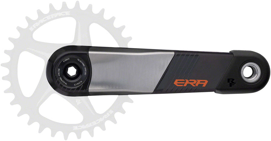 RaceFace ERA Crankset - 175mm, Direct Mount, 136mm Spindle with CINCH Interface, Carbon, Orange MPN: CK23ERA136ARM175P021 UPC: 821973462318 Crankset Era Crankset