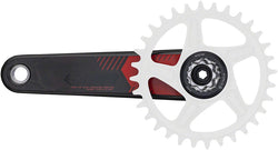 RaceFace ERA Crankset - 170mm, Direct Mount, 136mm Spindle with CINCH Interface, Carbon, Red MPN: CK23ERA136ARM170P185 UPC: 821973462271 Crankset Era Crankset