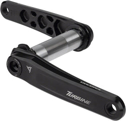 RaceFace Turbine Crankset - 170mm, Direct Mount, 143mm Spindle with CINCH Interface, 7050 Aluminum, Black - Crankset - Turbine CINCH Crankset