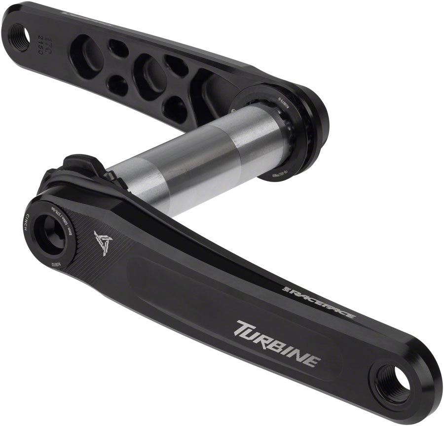 RaceFace Turbine Crankset - 170mm, Direct Mount, 136mm Spindle with CINCH  Interface, 7050 Aluminum, Black