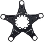 Cane Creek eeWings Chainring Spider - 5-Bolt, 110 BCD, 1x only, 8-Bolt Mount Type, Black MPN: BAI0402 UPC: 840226071558 Crank Spider eeWings Crank Spider