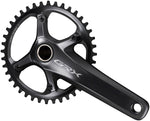 Shimano GRX FC-RX810-1 Crankset - 172.5mm, 11-Speed, 40t, 110 BCD, Hollowtech II Spindle Interface, Black - Crankset - GRX FC-RX810 Crankset