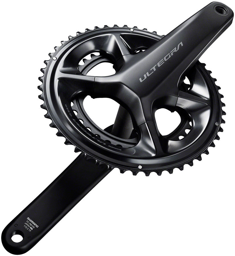 Shimano Ultegra FC-R8100 Crankset - 172.5mm, 12-Speed, 52/36t, Hollowtech II Spindle Interface, Black - Crankset - Ultegra FC-8100 12-Speed Crankset