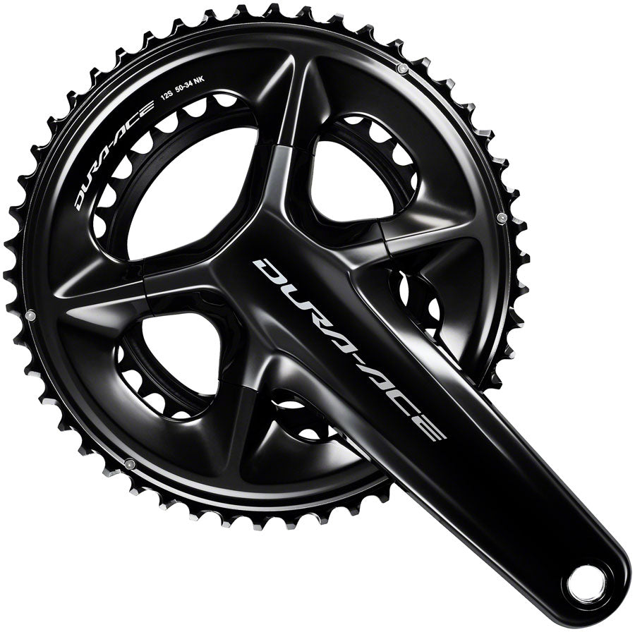 Shimano Dura-Ace FC-R9200 Crankset - 160mm, 12-Speed, 50/34t, Hollowtech II Spindle Interface, Black - Crankset - Dura-Ace FC-9200 12-Speed Crankset
