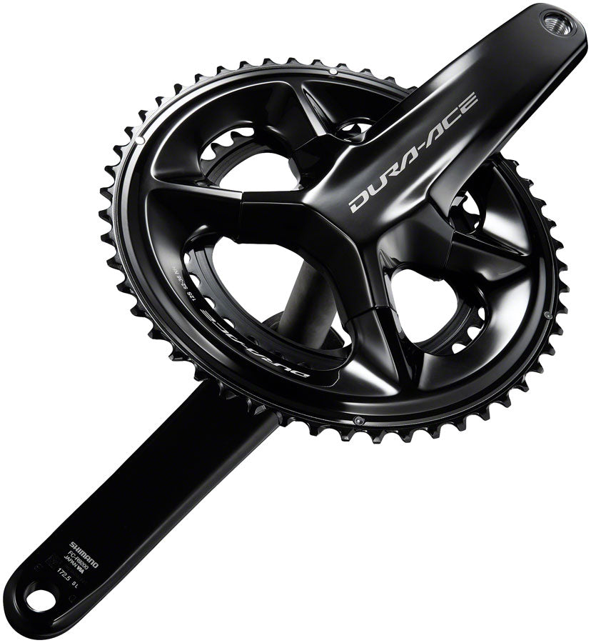 Shimano Dura-Ace FC-R9200 Crankset - 160mm, 12-Speed, 50/34t, Hollowtech II Spindle Interface, Black - Crankset - Dura-Ace FC-9200 12-Speed Crankset