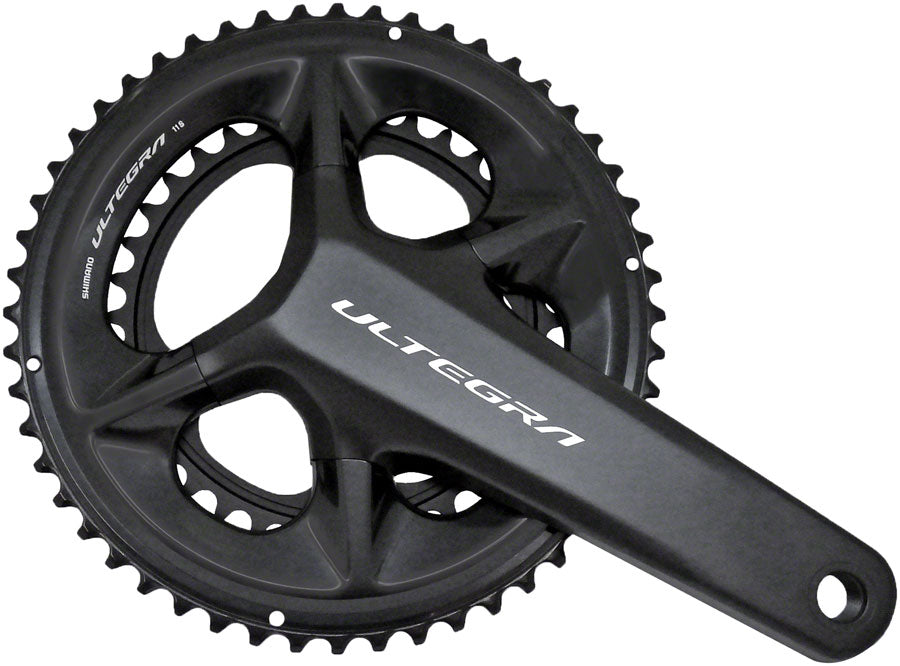 Shimano Ultegra FC-08 Crankset - 165mm, 11-Speed, 50/34t, 110 Asymmetric BCD, Hollowtech II Spindle Interface, Black