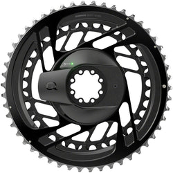 SRAM Force AXS 2x Power Meter Chainring Kit - 50/37t, 2x12-Speed, 8-Bolt, Direct Mount, Black, D2 MPN: 00.3018.357.002 UPC: 710845886591 Direct Mount Chainrings Force AXS Power Meter Chainring Kit D2