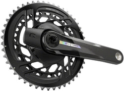 SRAM Force AXS Power Meter Crankset - 165mm, 2x 12-Speed, 48/35t, Direct Mount, DUB Spindle Interface, Iridescent Gray, - Crankset - Force AXS Power Meter Crankset D2