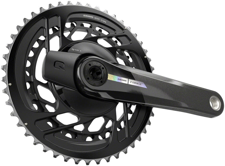 SRAM Force AXS Power Meter Crankset - 170mm, 2x 12-Speed, 46/33t, Direct Mount, DUB Spindle Interface, Iridescent Gray, - Crankset - Force AXS Power Meter Crankset D2