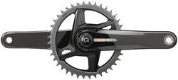 SRAM Force 1 AXS Wide Power Meter Crankset - 170mm, 12-Speed, 40t, Direct Mount, DUB Spindle Interface, Iridescent Gray, MPN: 00.3018.361.002 UPC: 710845886690 Crankset Force 1 AXS Wide Power Meter Crankset D2