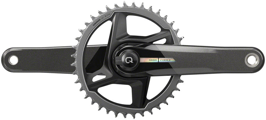 SRAM Force 1 AXS Wide Power Meter Crankset - 167.5mm, 12-Speed, 40t, Direct Mount, DUB Spindle Interface, Iridescent