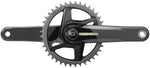 SRAM Force 1 AXS Wide Power Meter Crankset - 175mm, 12-Speed, 40t, Direct Mount, DUB Spindle Interface, Iridescent Gray, MPN: 00.3018.361.004 UPC: 710845886713 Crankset Force 1 AXS Wide Power Meter Crankset D2