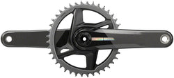 SRAM Force 1 Crankset - 170mm, 12-Speed, 40t, Direct Mount, DUB Spindle Interface, Iridescent Gray, D2 MPN: 00.6118.659.008 UPC: 710845891977 Crankset Force 1 Crankset D2