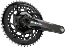 SRAM Force Crankset - 170mm, 2x 12-Speed, 46/33t, Direct Mount, DUB Spindle Interface, Iridescent Gray, D2 - Crankset - Force Crankset D2